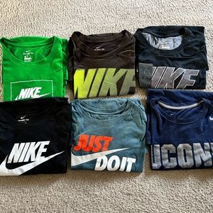Bundle- Nike t-shirts